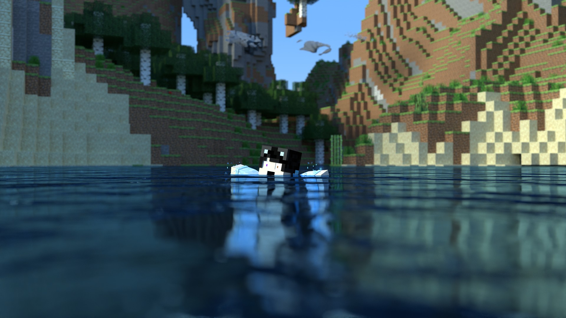 person unable to swim